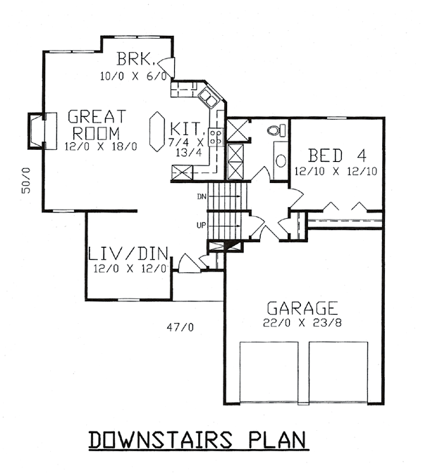 Traditional Level One of Plan 58402