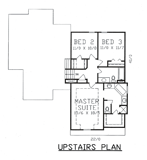 Traditional Level Two of Plan 58402