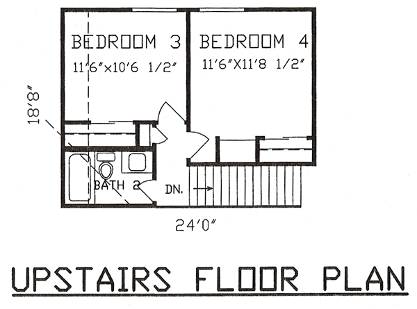 Contemporary Level Two of Plan 58403