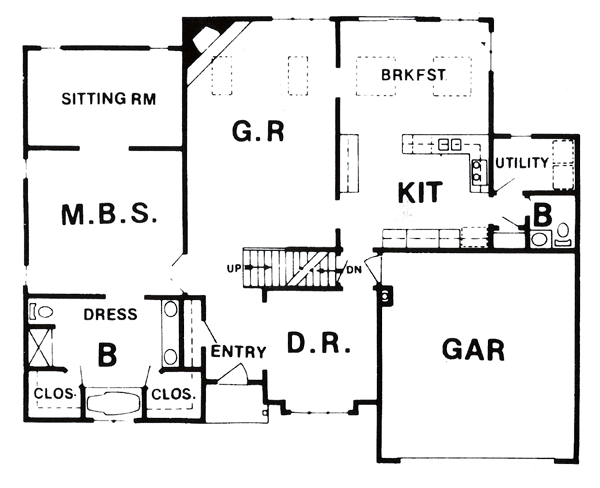 Traditional Level One of Plan 58409