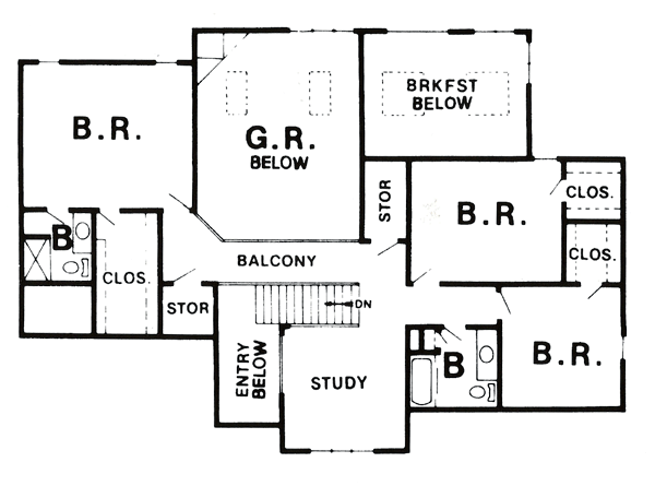 Traditional Level Two of Plan 58409