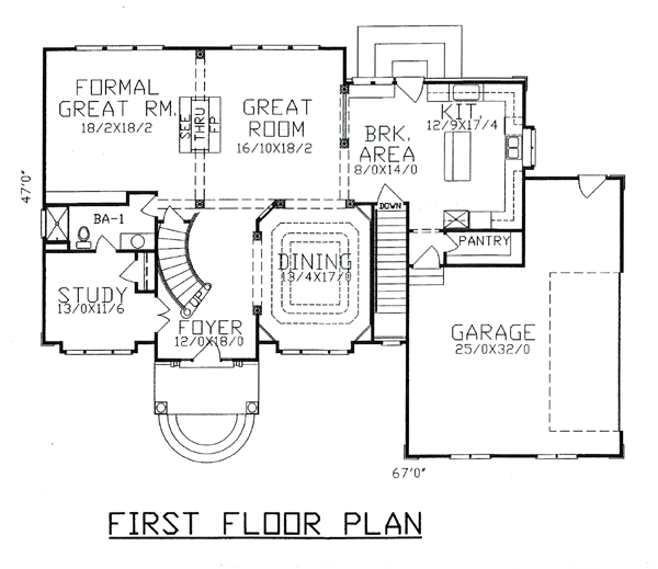 European Level One of Plan 58412