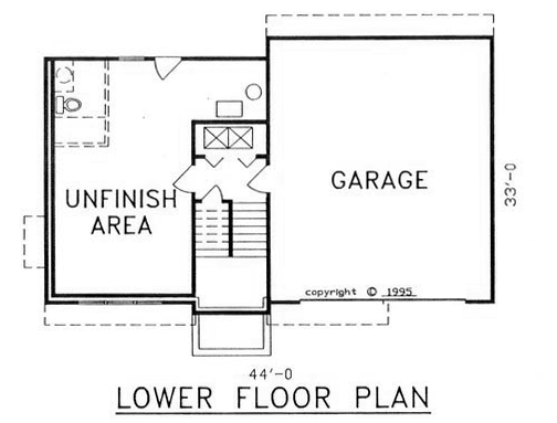  Lower Level of Plan 58426