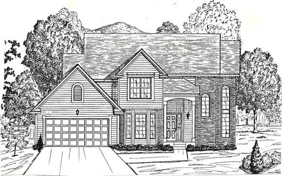 House Plan 58461 Elevation