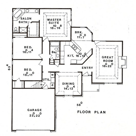  Level One of Plan 58466