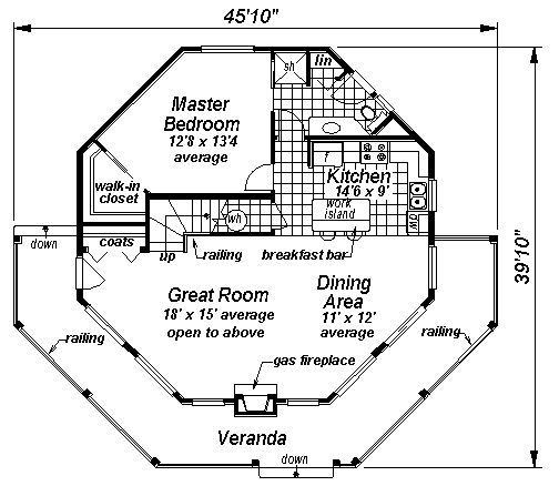 Contemporary Level One of Plan 58513