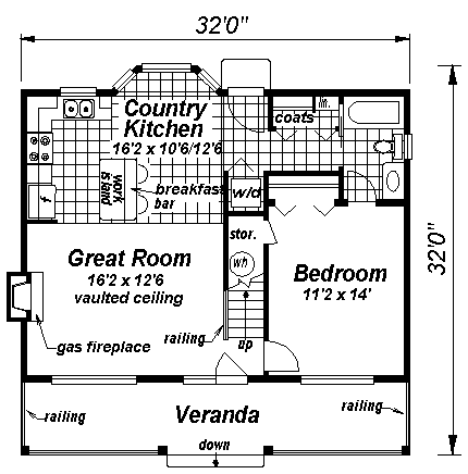 Cape Cod Narrow Lot Level One of Plan 58514