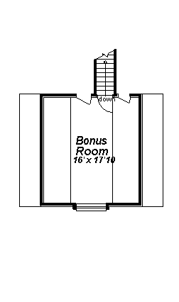 One-Story Ranch Level Two of Plan 58527