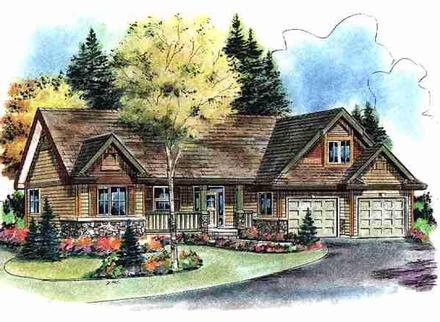 House Plan 58542 Elevation