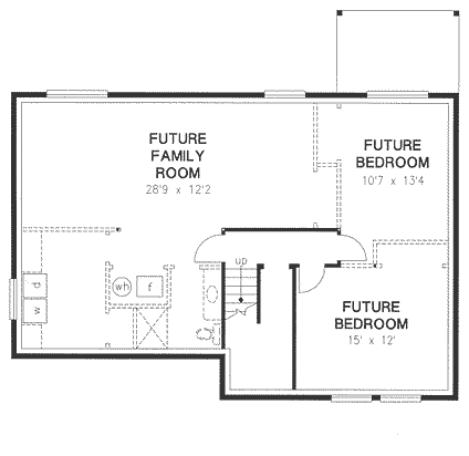 Craftsman Level One of Plan 58556