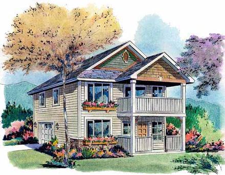 House Plan 58570 Elevation