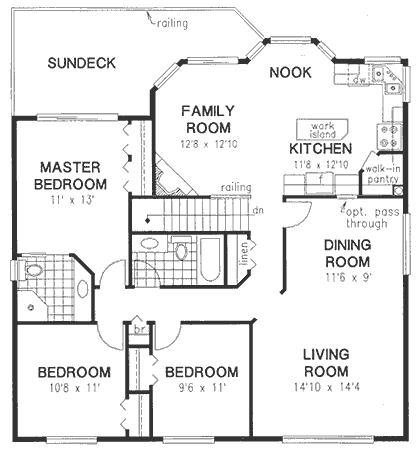 European Narrow Lot Level Two of Plan 58624