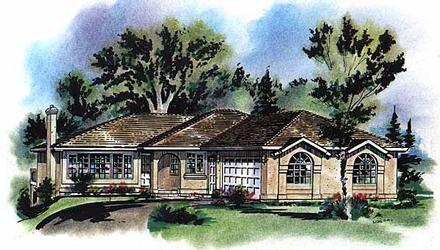 House Plan 58638 Elevation