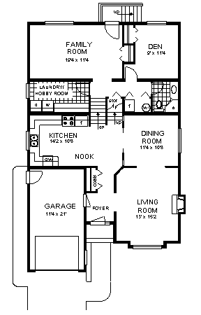 European Narrow Lot Level One of Plan 58691