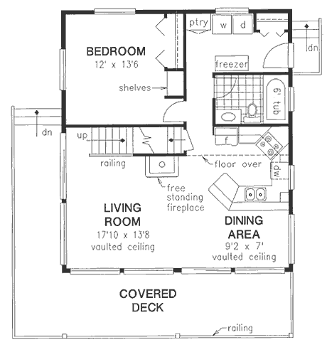 Contemporary Level One of Plan 58701