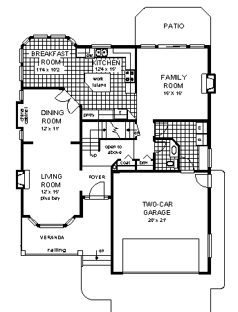 Country Narrow Lot Level One of Plan 58711