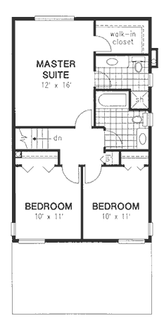 European Narrow Lot Level Two of Plan 58715