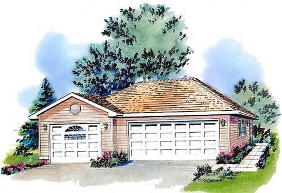 Garage Plan 58724