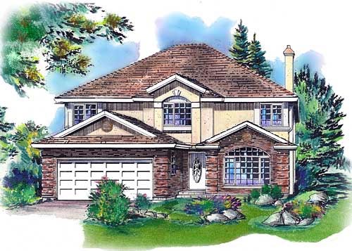 Plan 58751 | Narrow Lot Style with 5 Bed, 4 Bath, 2 Car Garage