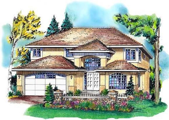 House Plan 58756 Elevation