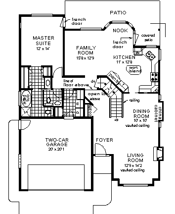 European Narrow Lot Level One of Plan 58758