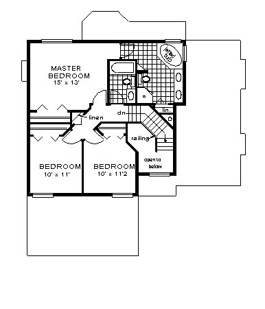 Contemporary Level Two of Plan 58766