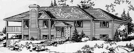 House Plan 58819 Elevation