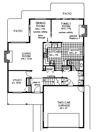 European Narrow Lot Level One of Plan 58839