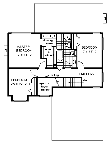 European Narrow Lot Level Two of Plan 58839