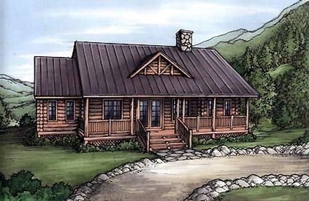 House Plan 58982 Elevation