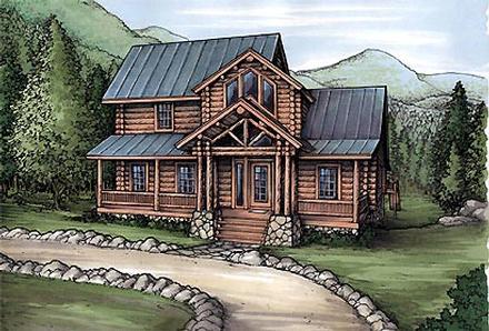 House Plan 58984 Elevation