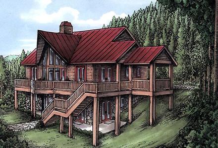 House Plan 58986 Elevation