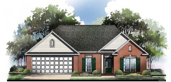 House Plan 59060 Elevation