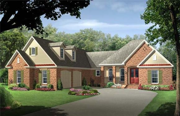 House Plan 59113 Elevation