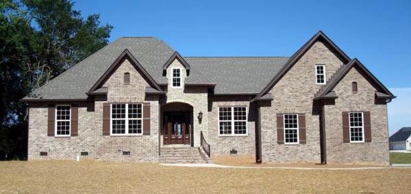 European, French Country, Traditional Plan with 2350 Sq. Ft., 3 Bedrooms, 3 Bathrooms, 2 Car Garage Picture 12
