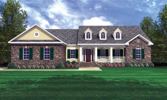 House Plan 59121 Elevation