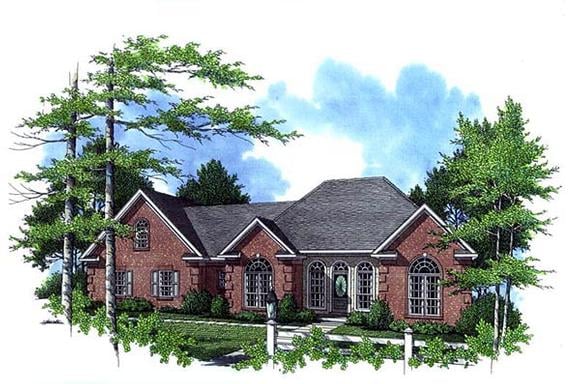 House Plan 59129 Elevation