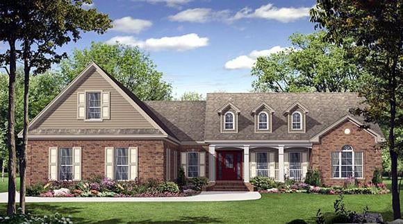 House Plan 59139 Elevation