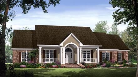 House Plan 59144 Elevation