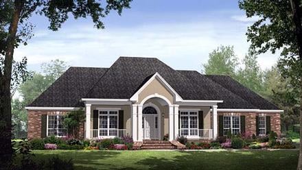 House Plan 59145 Elevation