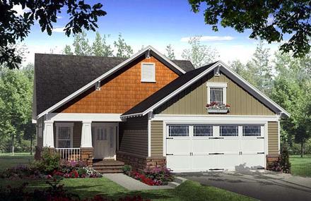 House Plan 59164 Elevation