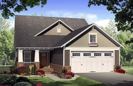 House Plan 59168 Elevation