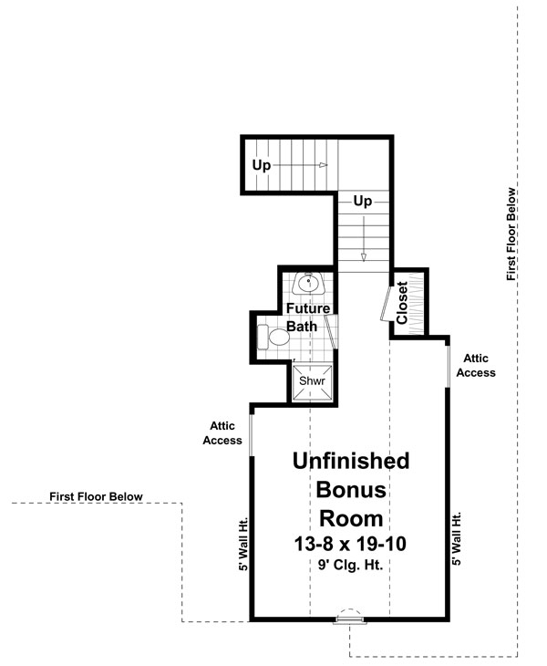 Acadian Country European Traditional Level Two of Plan 59174