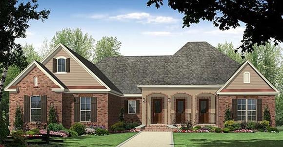 House Plan 59185 Elevation