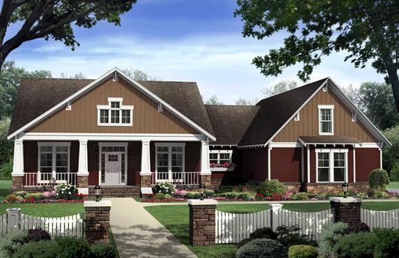 House Plan 59206 Elevation