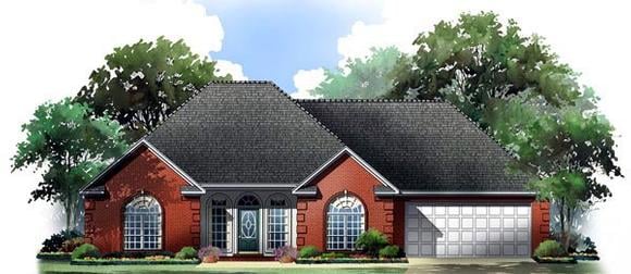 House Plan 59209 Elevation