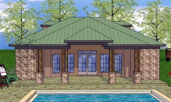 House Plan 59344 Elevation