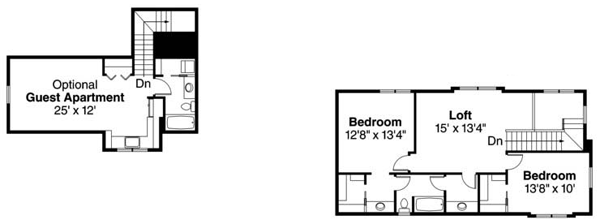 Contemporary Florida Mediterranean Southwest Level Two of Plan 59405