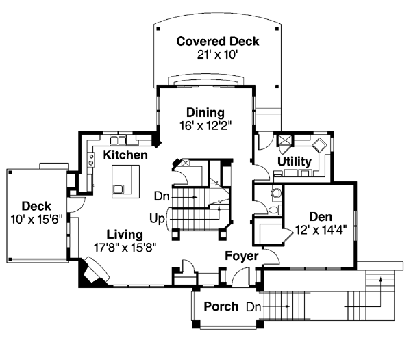 European Mediterranean Southwest Level One of Plan 59406