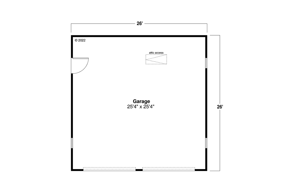 Craftsman Level One of Plan 59442